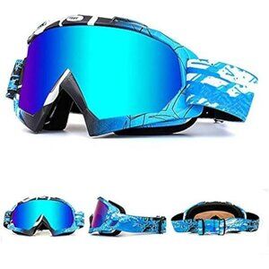 Dual Lens Snowboard Goggles Anti Fog UV Men Women